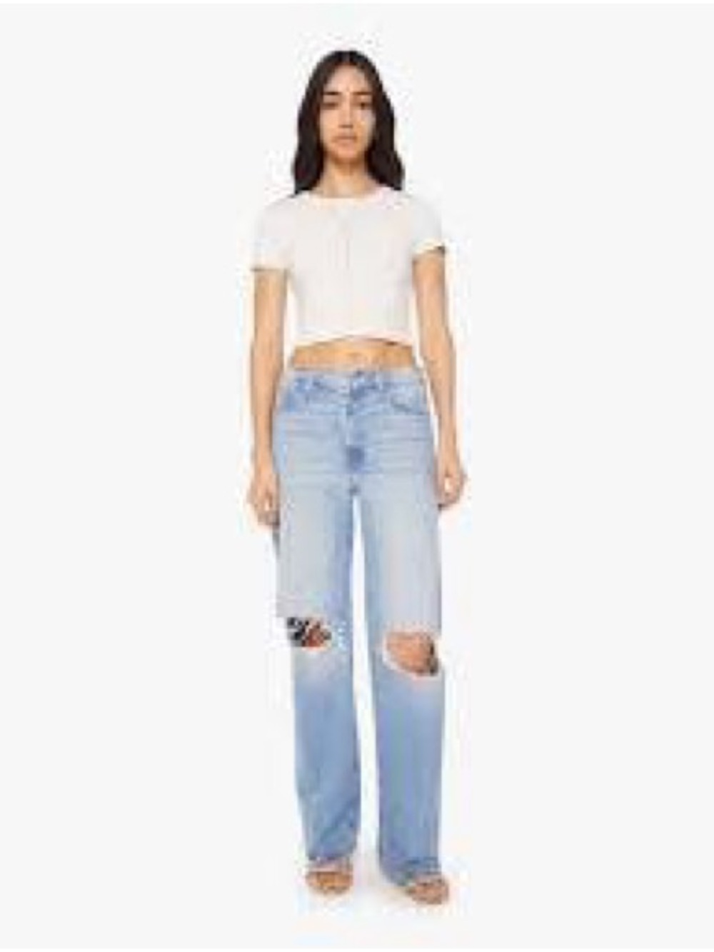 MOTHER The Dodger Sneak Relaxed Fit Jean 25